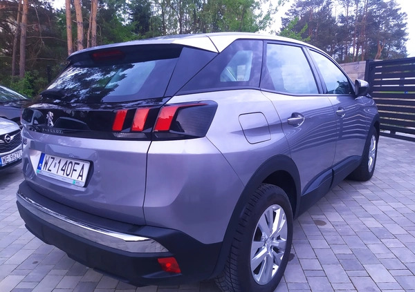 Peugeot 3008 cena 70999 przebieg: 160000, rok produkcji 2020 z Białobrzegi małe 742